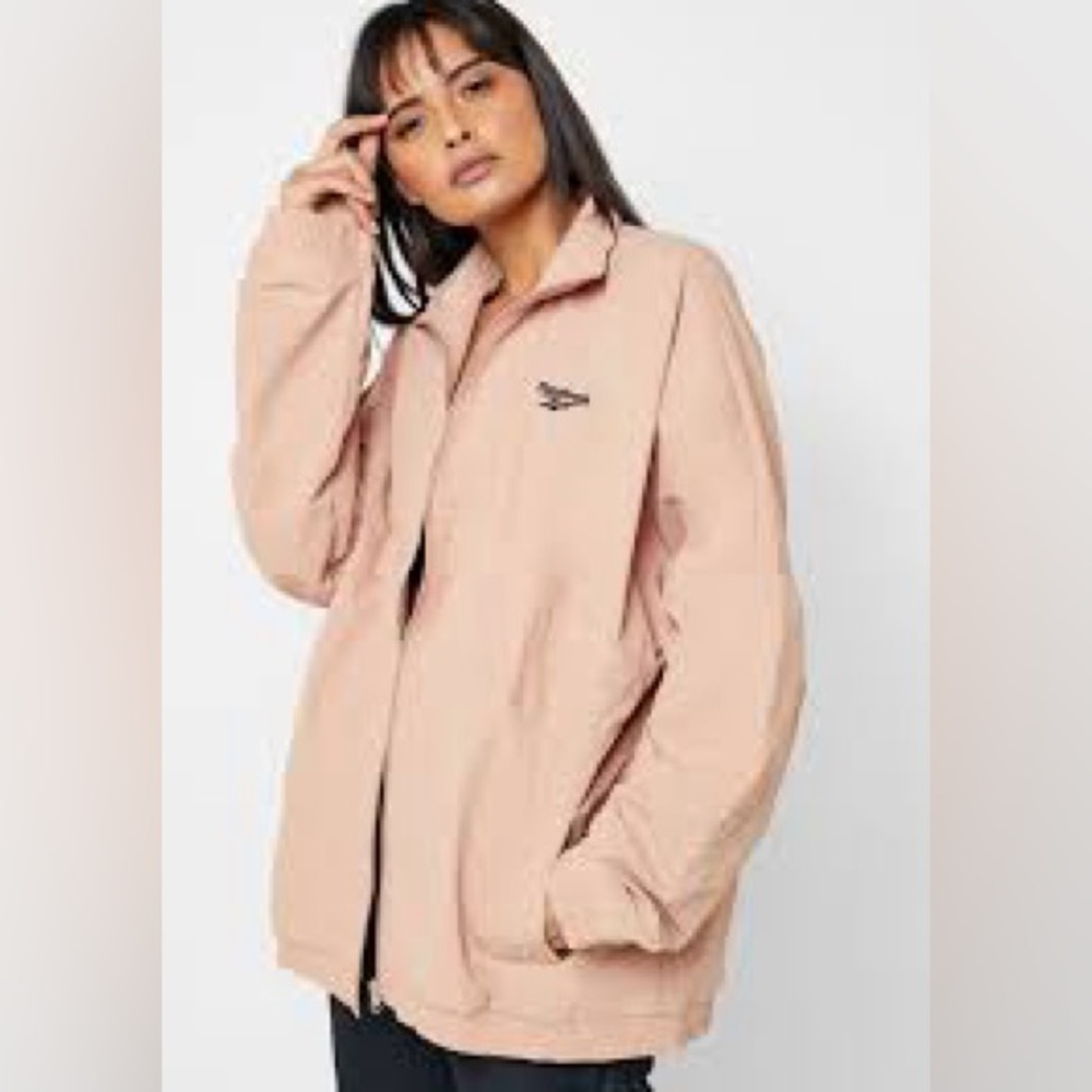 Gigi Hadid x Reebok Oversized Track Jacket Medium Pink Clay